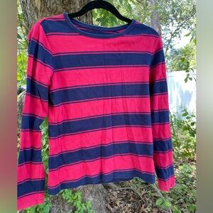 Lands end striped tee